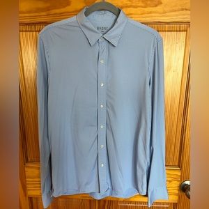 Rhone Commuter Dress Shirt - Slim Fit - Blue Micro Grid